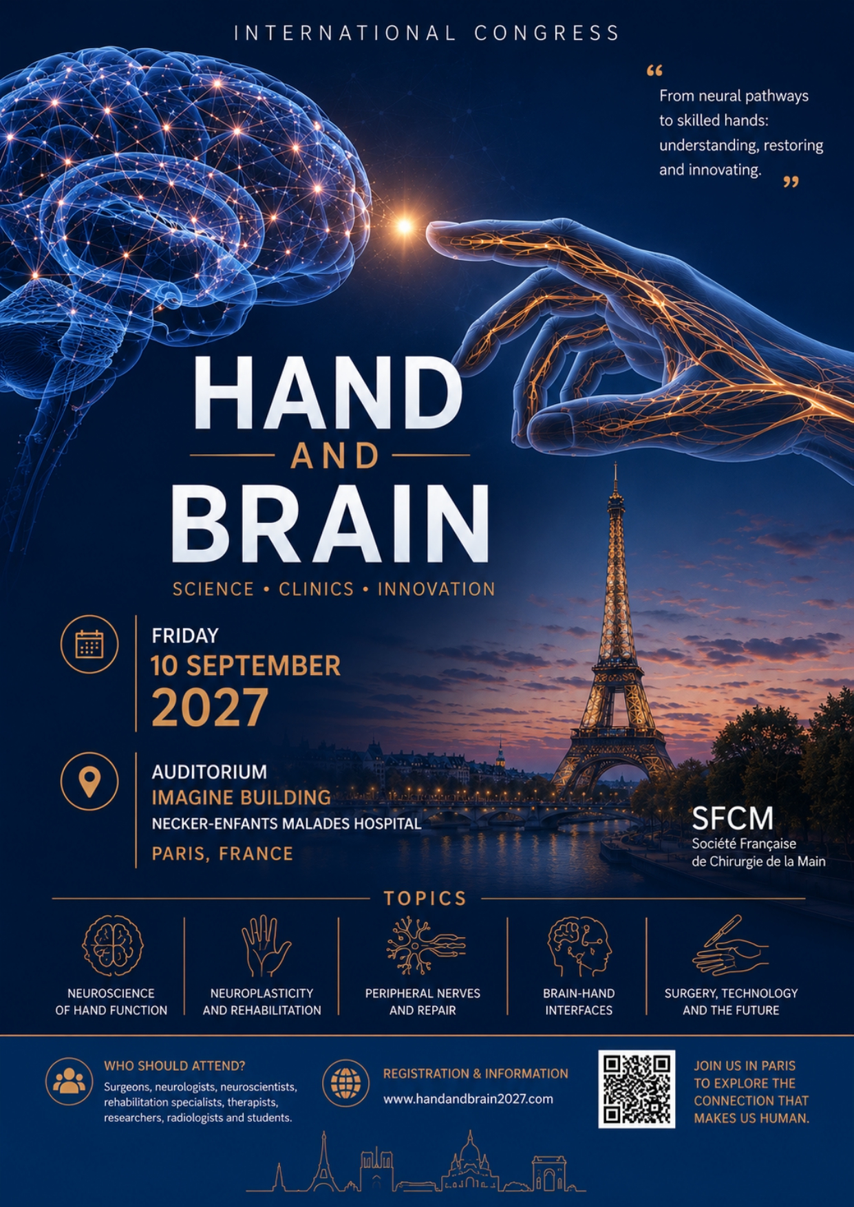 affiche HAND & BRAIN 10092027