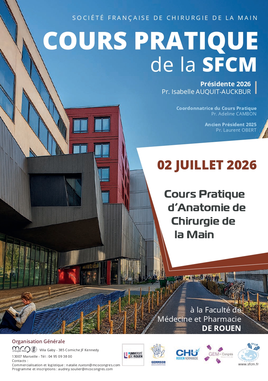 affiche COURS PRATIQUE DE LA SFCM
